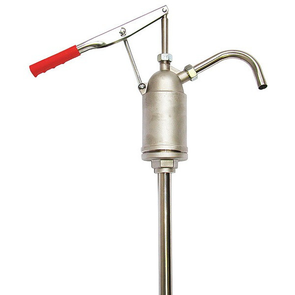 Action Pump Hand Drum Pump,Stainless Steel,3/4In OD 5500