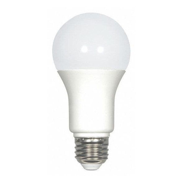Satco Bulb, LED, 9.8W, 120V, A19, Base E26, 27K S29835