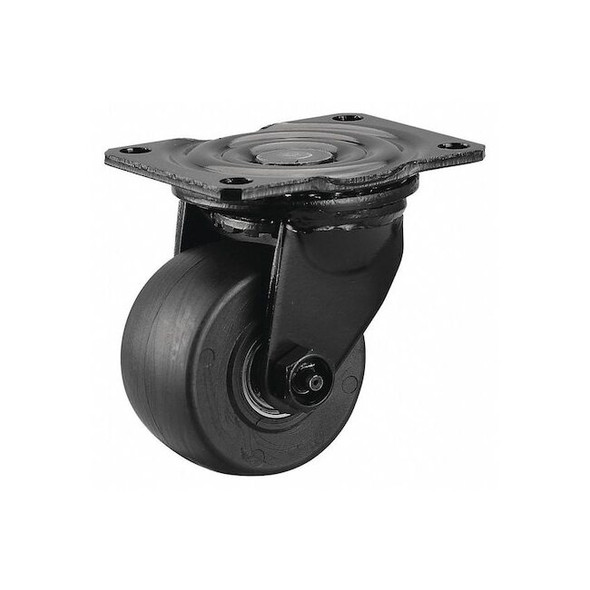 Manufacturer Varies Plate Caster,Light-Med. Duty,800 lb.,Blk 416P22