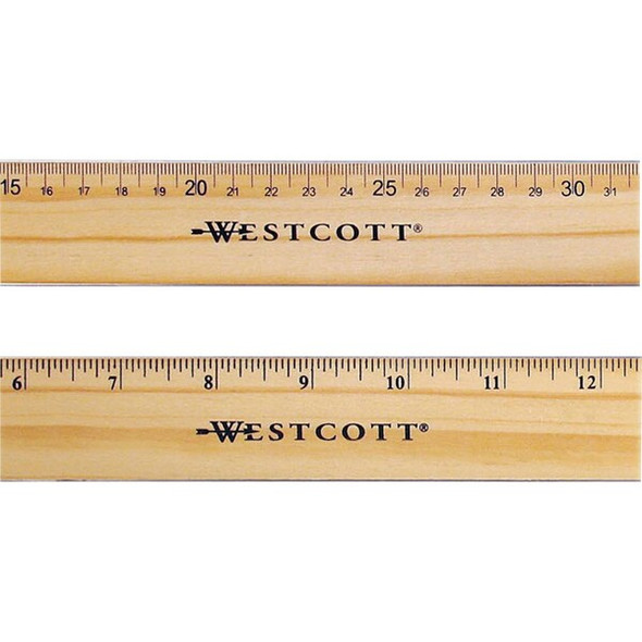 Westcott Ruler,Wood,18 In 05228