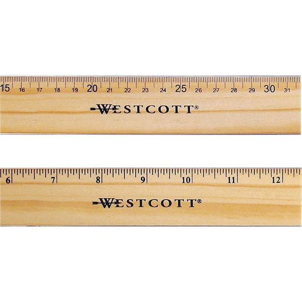 Westcott Ruler,Wood,18 In 05228