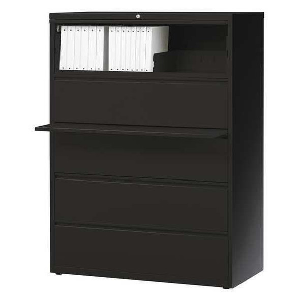 Hirsh Lateral File Cabinet,Black 17649 Hirsh Lateral File Cabinet,Black 17649