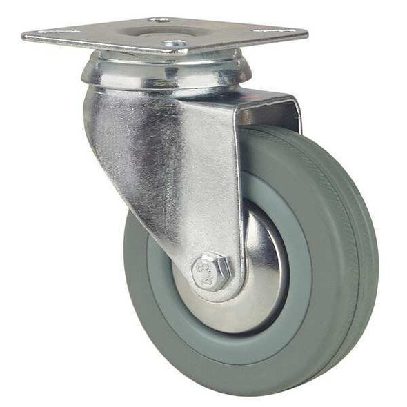 Manufacturer Varies Plate Caster,Swivel,Rubr,2 in.,110 lb.,D TSED 050 RN0D