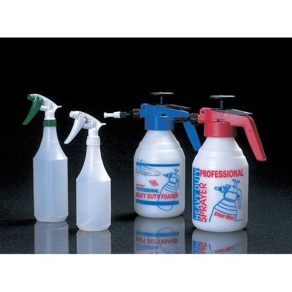 7-1/4"White, Plastic Trigger Sprayer, Size: 7-1/4", PK6