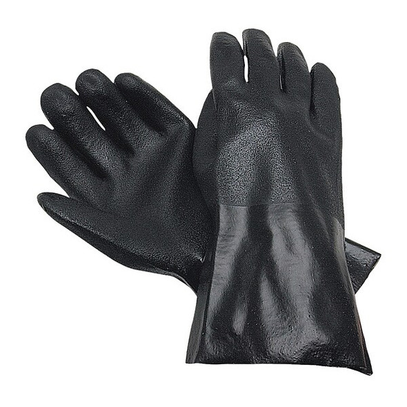 Mcr Safety Chemical Gloves,L,12",PVC,PK12 6522S