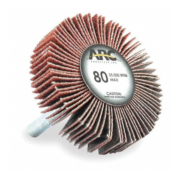 Arc Abrasives Flap Wheel,AO,3x1/2x1/4 In Shank,120G 11367