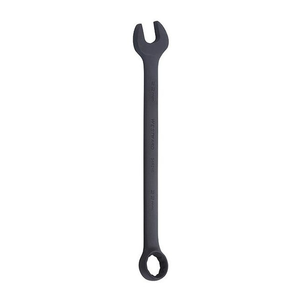 Westward Comb. Wrench,22mm,Metric,Black Oxide 54RZ48