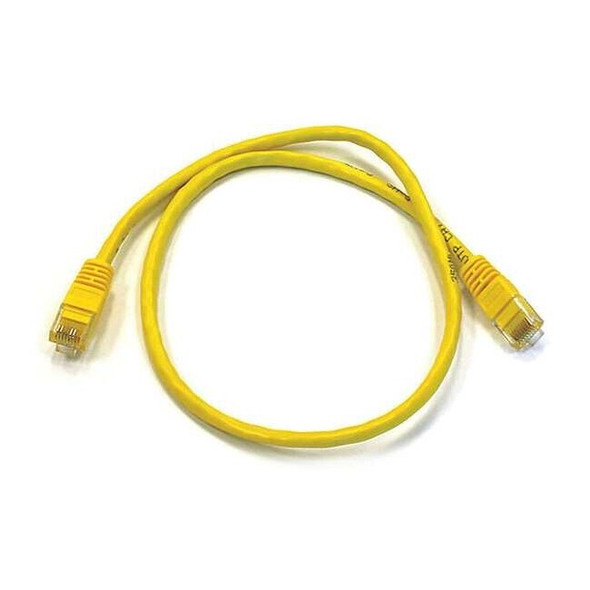 Monoprice Patch Cord,Cat 6,Booted,Yellow,2.0 ft. 3425
