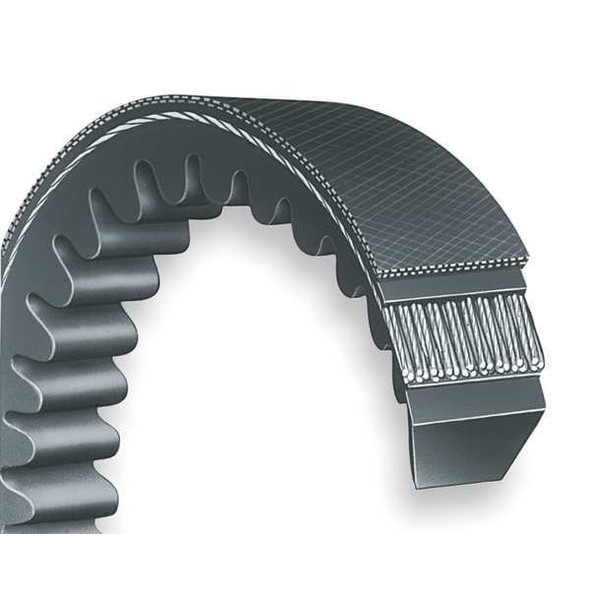 5VX1700 Cogged, Wedge V-Belt, 170 in Outside Length, 5/8 in Top Width, 17/32" Thickness, 1 Ribs
