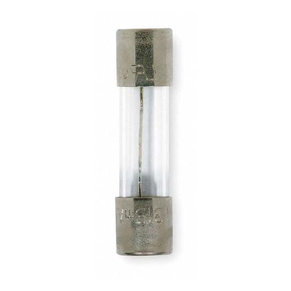 Eaton Bussmann Glass Fuse, 10A, 100A at 250V AC, 5 PK S506-10-R