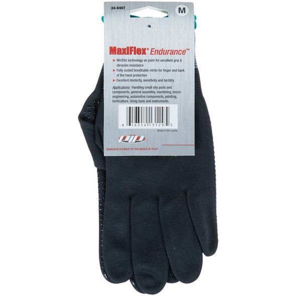 MaxiFlex Endurance Men's Medium Seamless Knit Nylon Glove 34-846T-M 715729