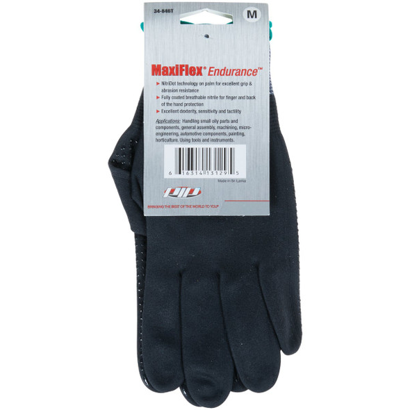 MaxiFlex Endurance Men's Medium Seamless Knit Nylon Glove MaxiFlex Endurance Men's Medium Seamless Knit Nylon Glove