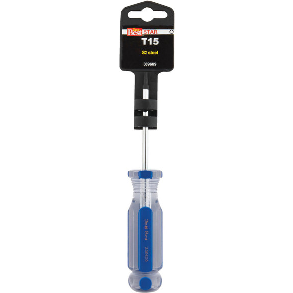 Do it Best T15 x 3 In. Torx Screwdriver 339609 339609