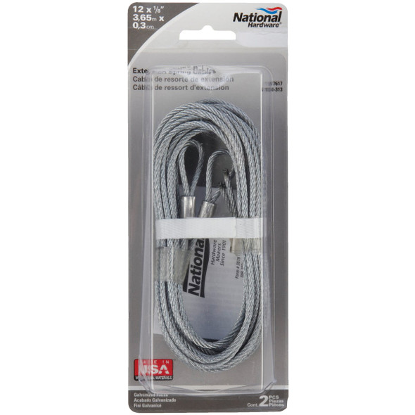 Prime-Line 1/8 In. Carbon Steel Extension Cable Prime-Line 1/8 In. Carbon Steel Extension Cable