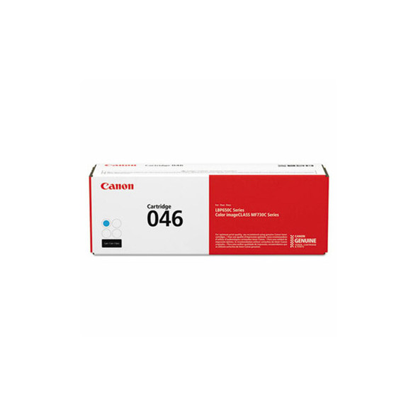 Canon® 1249c001 (046) Toner, 2,300 Page-Yield, Cyan 1249C001
