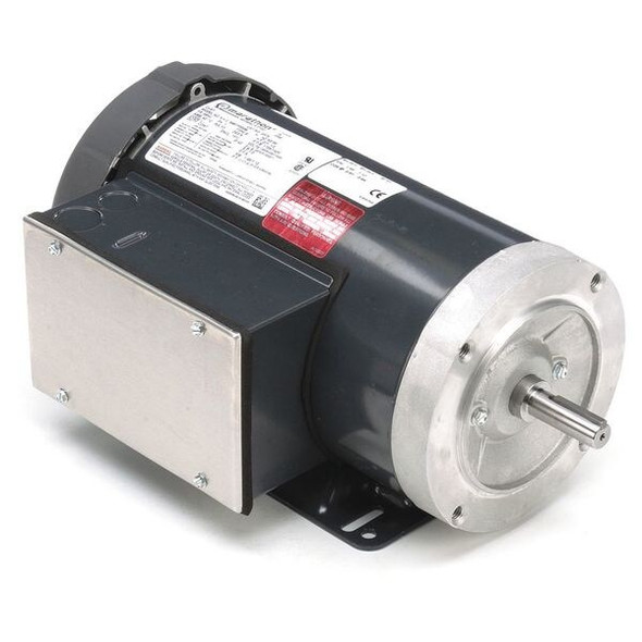 Leeson GP Motor, Cap-Strt/Cap-Run, TEFC, 2 HP 056B17F5306