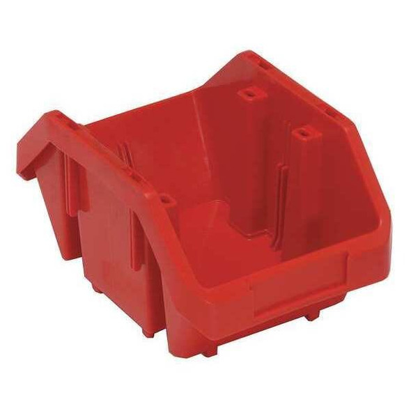 Quantum Storage Systems Cross-Stacking Bin,Red,PP,5 in QP965RD Quantum Storage Systems Cross-Stacking Bin,Red,PP,5 in QP965RD
