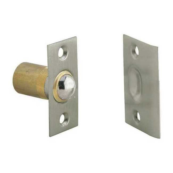 Ives Ball Catch,Satin Nickel,1-3/8 in.L,Brass 347B15
