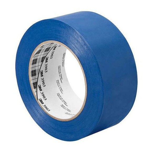 3m Duct Tape, Blue, 50 yd L, 4 in W 4-50-3903-BLUE