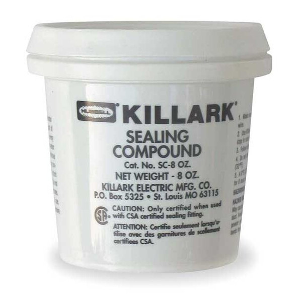Hubbell Killark Sealing Compound,8 Oz SC-8OZ