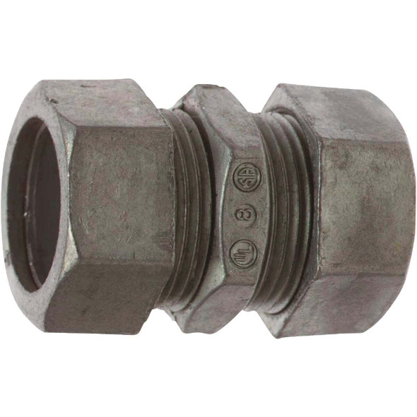 Halex EMT 1/2 In. Compression Conduit Coupling  (5-Pack) 22221