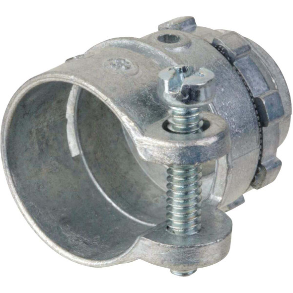 Halex 3/4 In. Straight Squeeze Armored Cable/Conduit Connector  (3-Pack) 20422