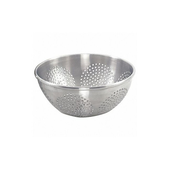 Crestware Colander,12 qt.,5-1/2 in. H,Aluminum ACOL12C