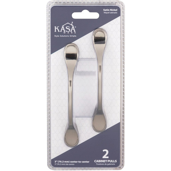 KasaWare 5 In. Satin Nickel Cabinet Pull (2-Pack) K9973SN-2 257424
