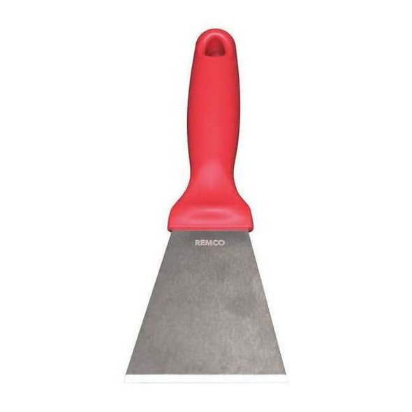 Remco Scraper,SS,3" Blade W,Red 69724