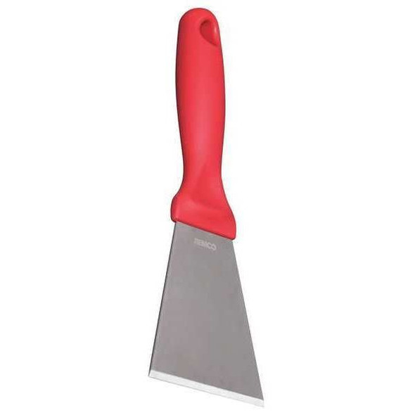 Remco Scraper,SS,3" Blade W,Red 69724