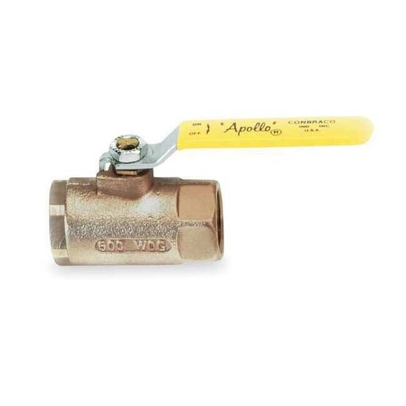 Apollo Valves 1/4" FNPT Bronze Ball Valve Inline 7010110