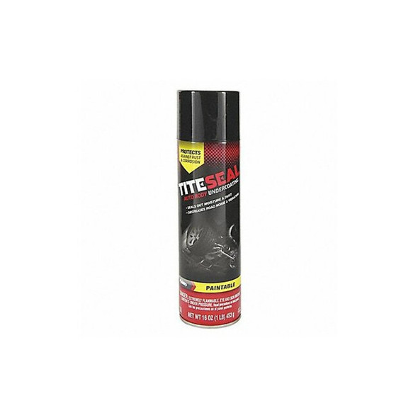 Titeseal Auto Body Undercoating,Black,16 oz. T1616