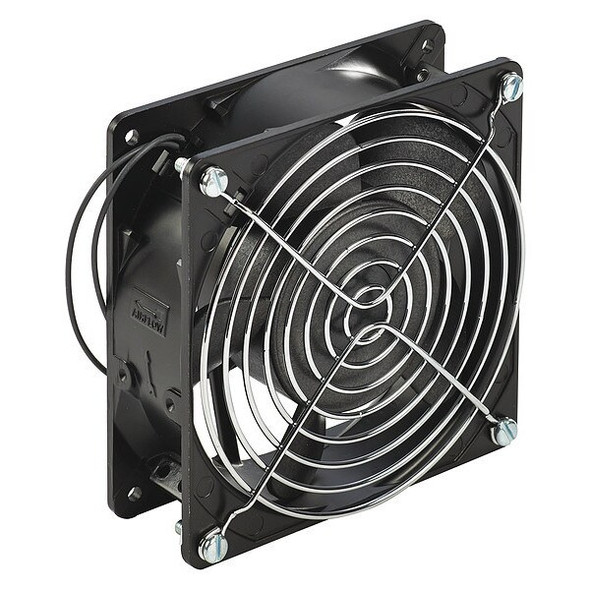 Nvent Hoffman Axial Fan, Square, 115V AC, Cast Aluminum, 4 5/8 in W. A4AXFN