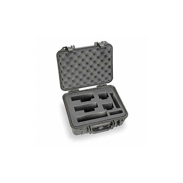 Pelican Black Protective Case, 20.6"L x 17.2"W x 8.4"D 1550