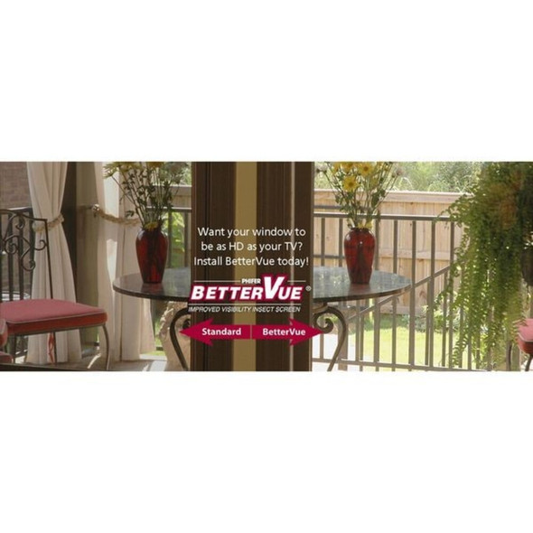 Replacement Screen, Polyester, 48 in W, 25 ft L, 0.008 in Wire Dia, Black  3027671