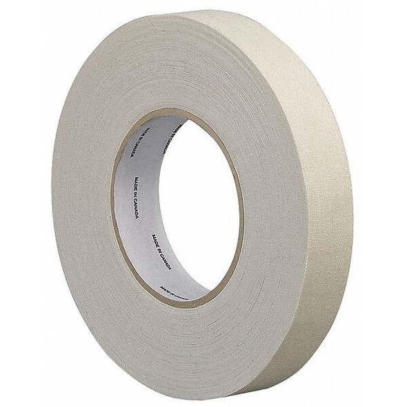 Tapecase Duct Tape, White, 60 yd L, 2 in W 15C777