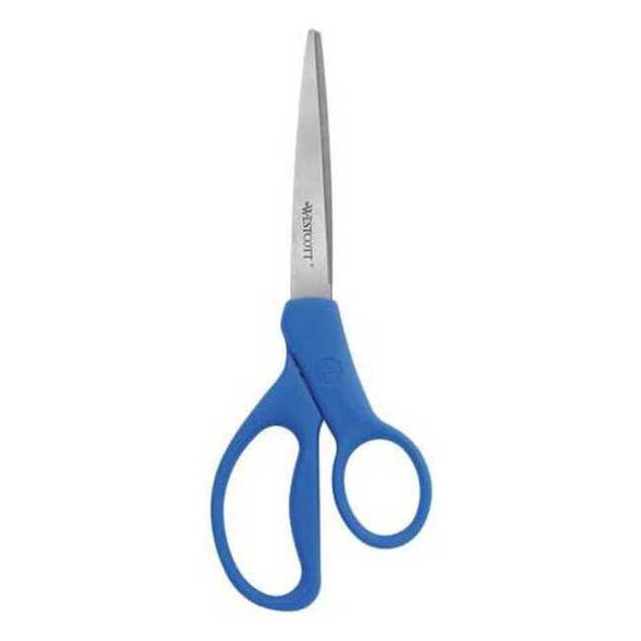 Westcott Scissors,Right or Left Hand,8 In. L 41218