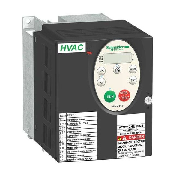 Variable Frequency Drive, 3 HP, 400-480V, Altivar 212 AC Drive
