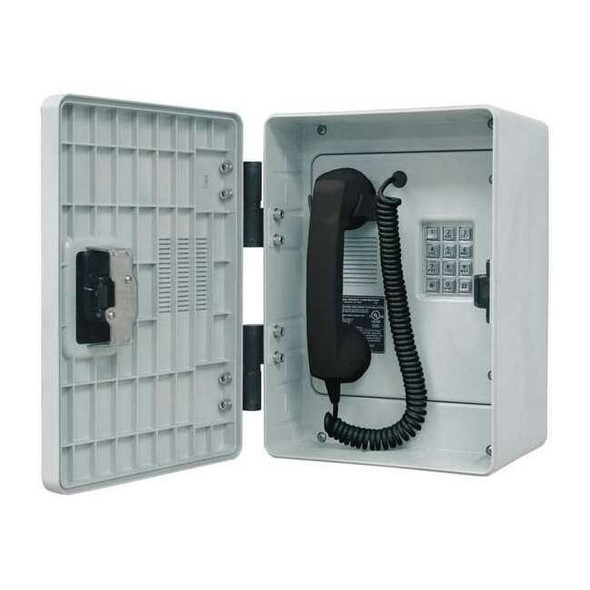 Gai-Tronics Telephone,Weatherproof,Single Line 256-001