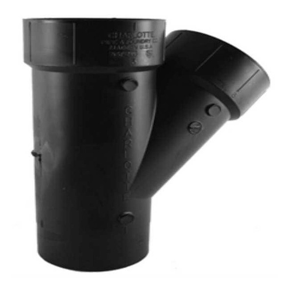 Manufacturer Varies ABS,Wye,11/2inSpigot,11/2inHub,11/2in 1WJL5