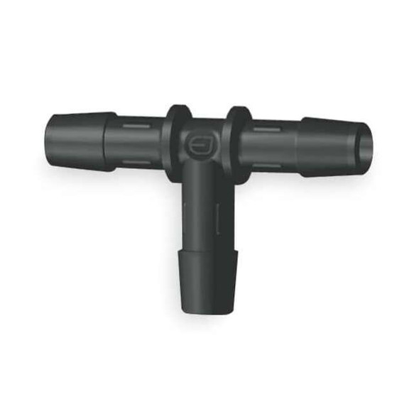 Eldon James Tee, Nylon, Barbed1/8in,PK10 T0-2-BN