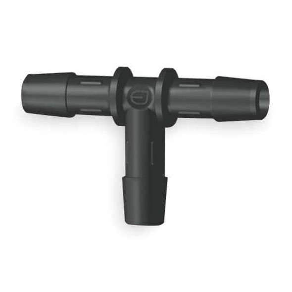 Eldon James Tee, Nylon, Barbed1/8in T0-2-BN