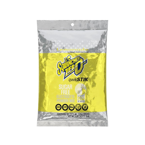 Sqwincher Sports Drink Mix, Lemonade,PK50 159060103 Sqwincher Sports Drink Mix, Lemonade,PK50 159060103
