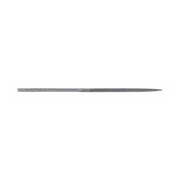 Simonds Rnd. Handle Needle File,Triangular 83483500