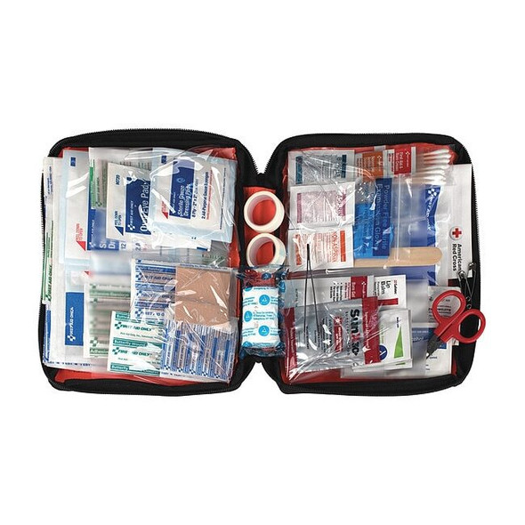 Outdoor Survival Kit, Nylon 205 Components, 50 People Served