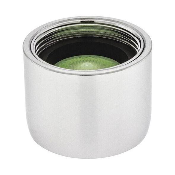 Neoperl 0.5 gpm Outlet, 3/4 in - 27 Thread Size, Chrome, Brass 5510505