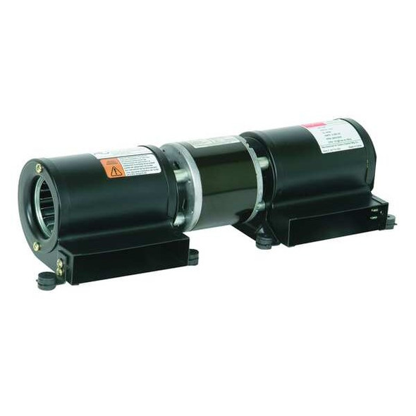 Dayton Rectangular OEM Blower, 3200 RPM, 1 Phase, Direct Drive, Steel 1TDU7