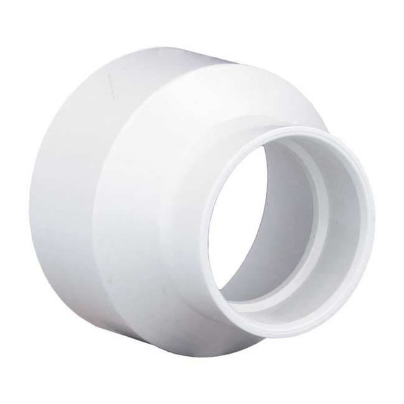 Manufacturer Varies PVC Reducer, Hub, 3 in x 2 in Pipe Size 1WKJ3