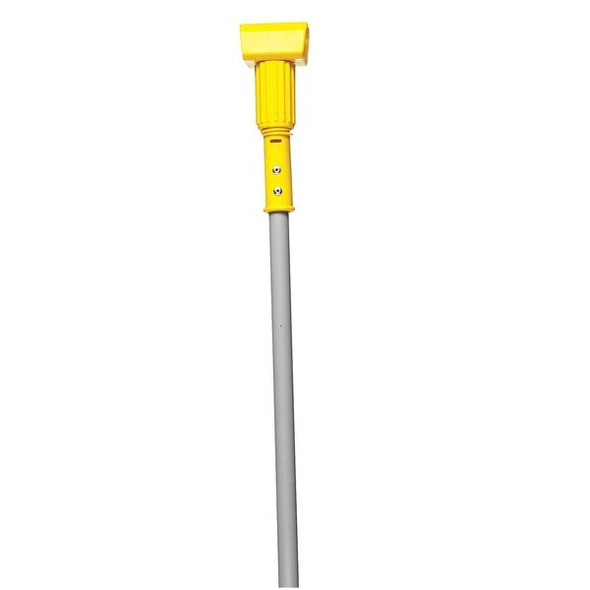 Tough Guy 60" Clamp On Wet Mop Handle, Gray, Fiberglass 1TYZ3