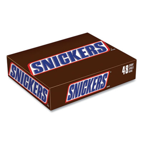 Snickers® Original Candy Bar, Full Size, 1.86 oz Bar, 48 Bars/Box 551412